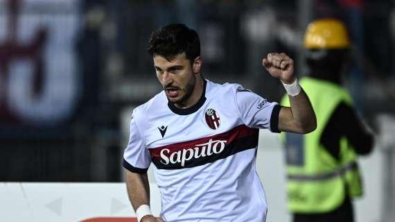 MIL-BOL (0-1): Orsolini porta avanti i rossoblu al 49'