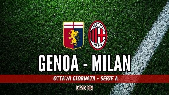 LIVE MN - Genoa-Milan (0-1): partita folle a Marassi, il Milan vince meritatamente. Giroud finisce da portiere