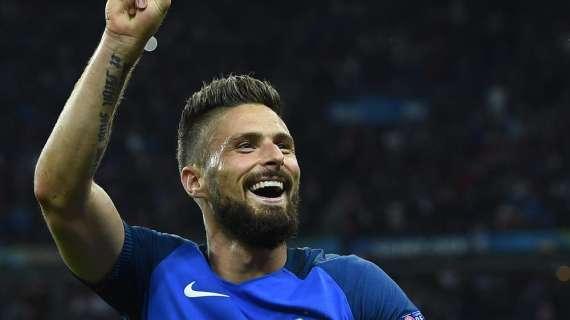 Baiocchini: "Giroud dovrebbe arrivare lunedì. Il Milan ha bisogno anche di un altro attaccante di prospettiva"
