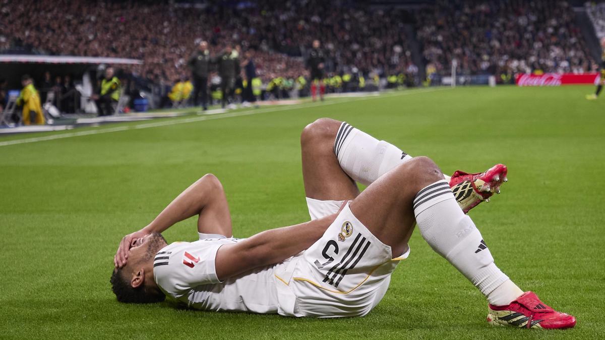 Guaio Real Madrid vista play-off: Bellingham out per infortunio 