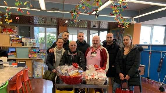 MN - Viglia di Natale, la Curva Sud porta doni ai bimbi dell’istituto dei tumori e ai city angels 