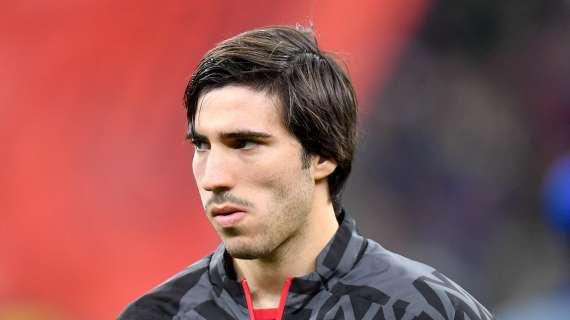 Milan-Juve, il club rossonero pubblica la Tonali-Cam