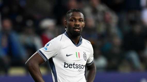 Inter, si ferma Thuram: salterà molto probabilmente anche il derby di Coppa Italia