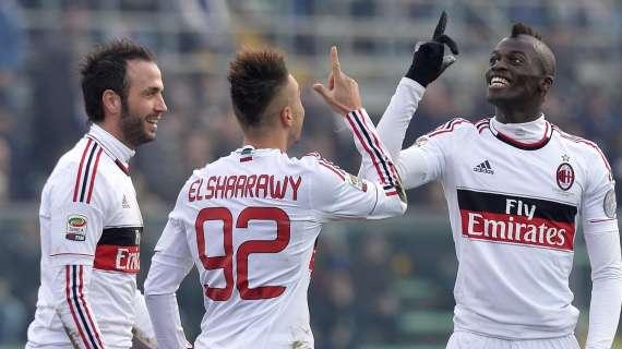 Trofeo Berlusconi, la formazione iniziale del Milan: in difesa si rivede Mexes, in attacco spazio a Niang-Pazzini-El Shaarawy