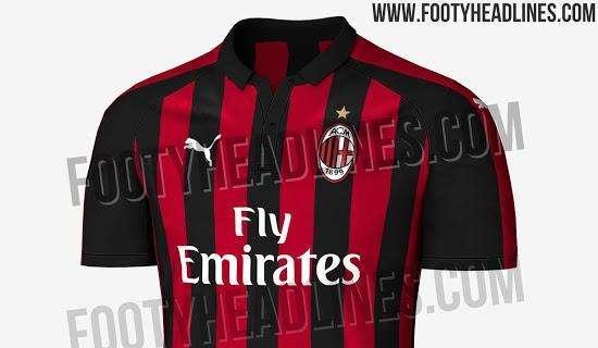 FOTO - Milan, svelata la maglia Puma 2018-2019: torna il colletto, cambiano le maniche