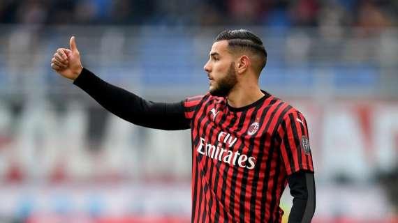Theo: "Parlo molto con Castillejo di questa situazione, tornare in campo sarà bellissimo. Grazie ai medici per tutto quello che stanno facendo"
