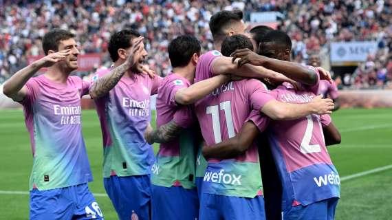 Gazzetta - Milan, avanti tutta: 7° successo di fila e secondo posto blindato. Ora testa all'Europa League