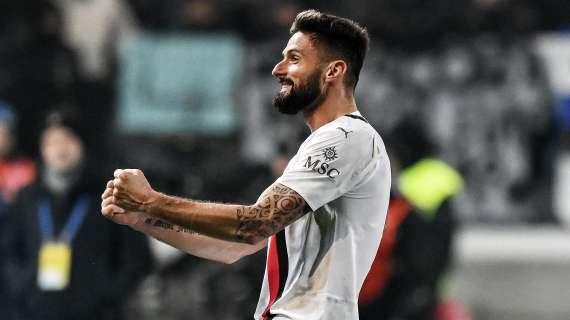 Giroud: "Sono più avanti rispetto agli anni precedenti: la mia stagione sta andando bene"