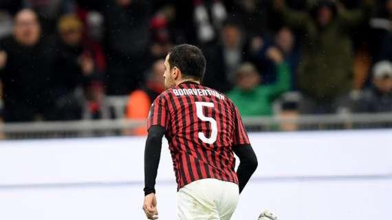 MN - Bonaventura: "La strada è quella giusta, dobbiamo seguire il mister. Grande prestazione del Milan"