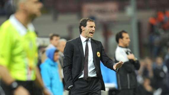 Allegri: "Da mercoledì faremo un bilancio complessivo della stagione. Differenza negli scontri diretti"