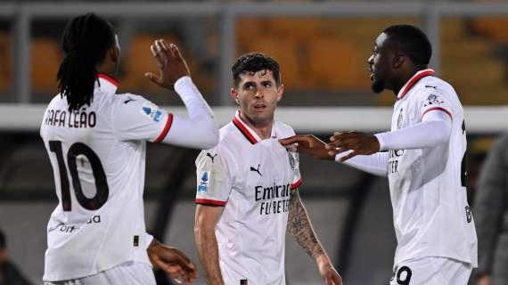Pulisic all'inizio, Gimenez alla fine: 0-2 del Milan a Venezia. Il 3-4-3 è il modulo su cui proseguire
