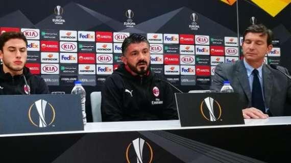 Gattuso: "Non dobbiamo pensare all'italiana. Voglio vedere personalità e voglia"