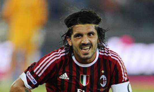 Gattuso: "Tevez vuole il Milan, Pato non è tranquillo. Allegri ci fa pedalare"