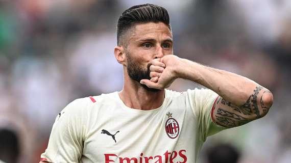 Giroud: "La coppa è tornata a casa...nella parte di giusta di Milano"