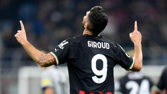 Codice 09 per Olivier Giroud: Pioli vota Oli contro il Tottenham