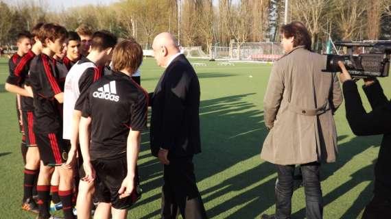 Galliani al Vismara, una visita speciale