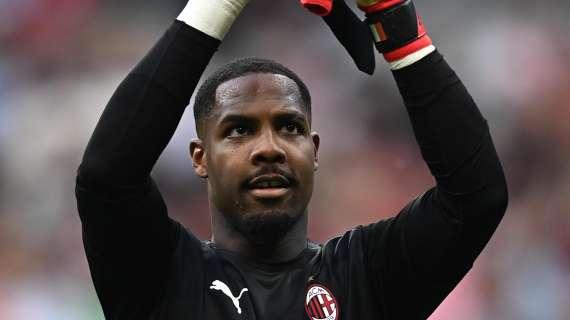 Maignan, Tatarusanu, Mirante e Jungdal si allenano a Milanello: le foto