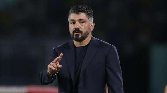 Napoli-Milan, abbraccio fraterno tra Maldini e Gattuso