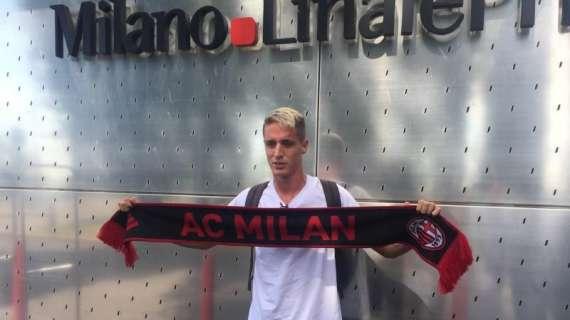 VIDEO MN - Conti: "Sono contento di essere al Milan. Sarà emozionante Milanello"