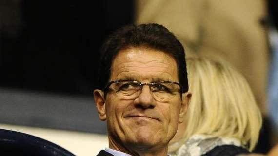 Da Capello un messaggio a Balotelli: "Per fare bene ci vuole sacrificio"