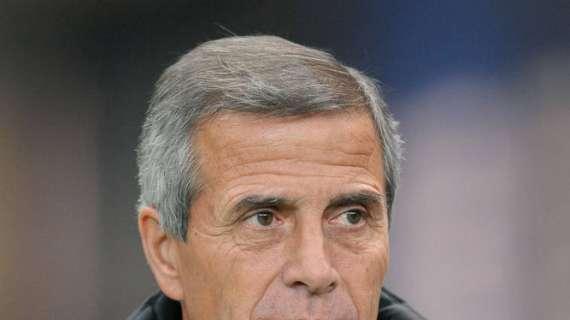 Tabárez: "Con l'Italia sfida di prestigio, soprattutto per noi"