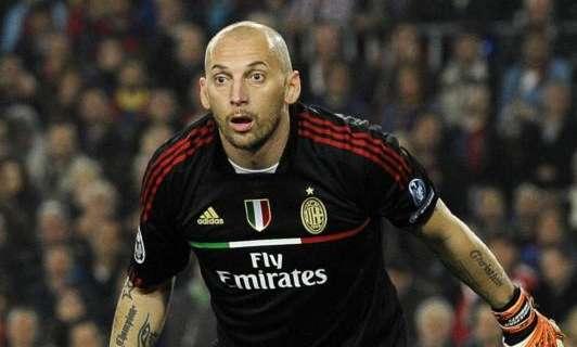 Le maglie di Abbiati all'asta per beneficenza