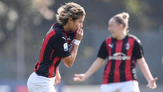 Milan Femminile, buona la prima: è poker contro l’Hellas Verona