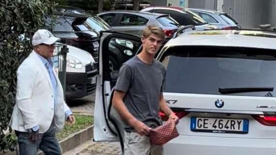 MN - De Ketelaere arrivato a Casa Milan per firmare il contratto