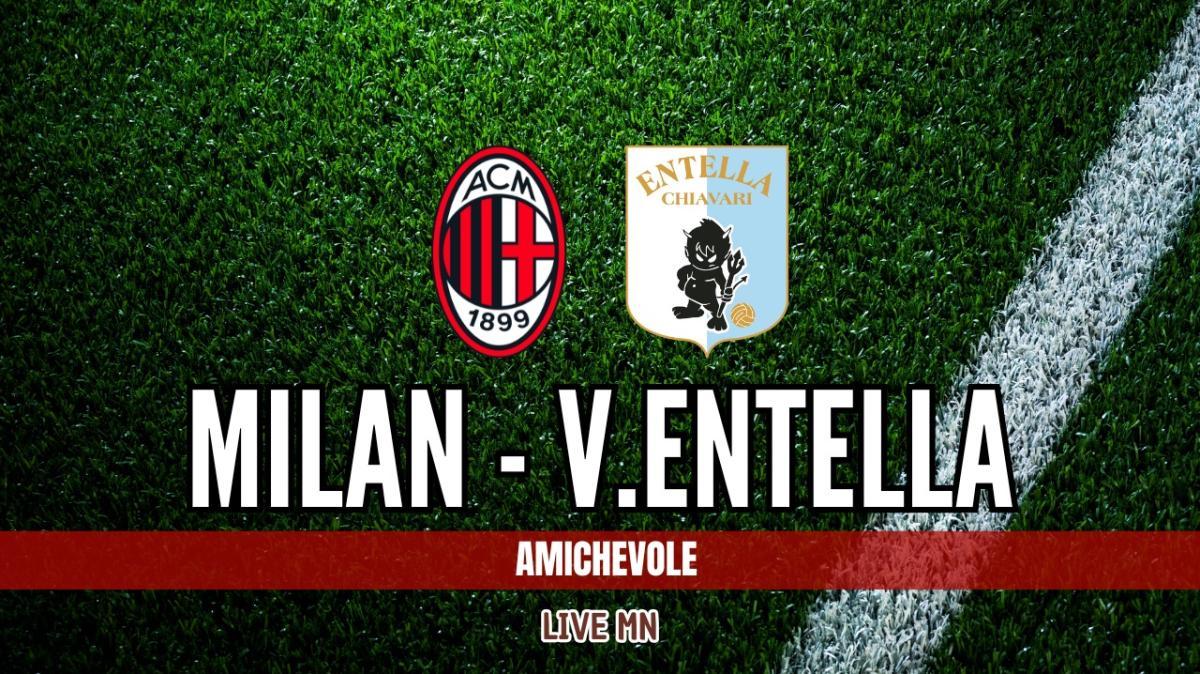 LIVE MN - Milan-V. Entella (2-3): rossoneri sotto ritmo, 90 minuti per Jashari
