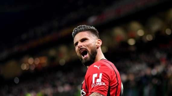 L'emozione di Giroud: "Il mio cuore e la mia famiglia sono rossoneri"