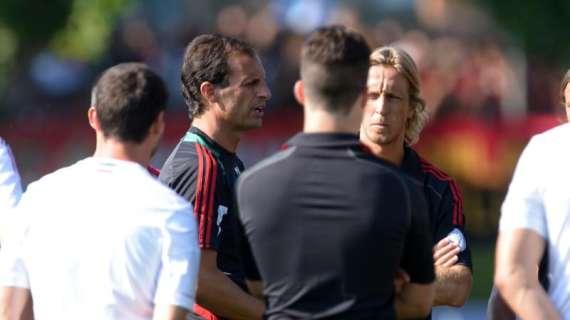 Allegri "ascolta" Ambrosini e sistema il centrocampo