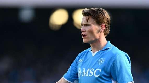 Napoli-Milan, McTominay out per una sindrome influenzale
