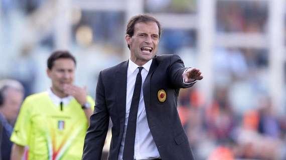 Allegri: "Pronti a ripartire per fare meglio. Berlusconi? Normali divergenze di pensiero"
