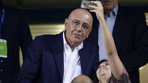 Milanello: Galliani porta i complimenti del presidente Berlusconi