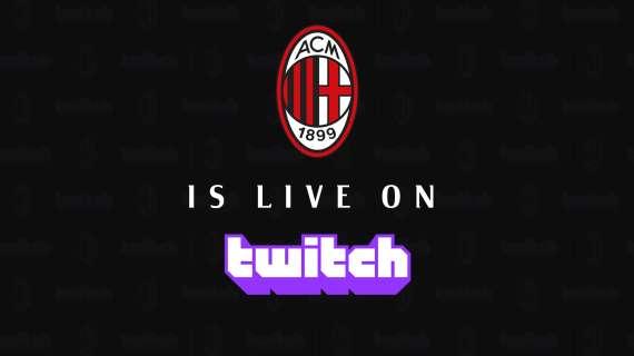 Il Milan sbarca su Twitch