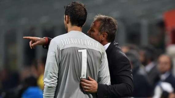 Milan, ag. Diego Lopez: "Tanti club europei interessati, ma non il Celta Vigo"