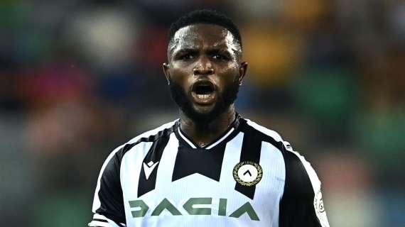 Udinese, Success: "Incredibile vincere con il Milan davanti ai nostri tifosi"