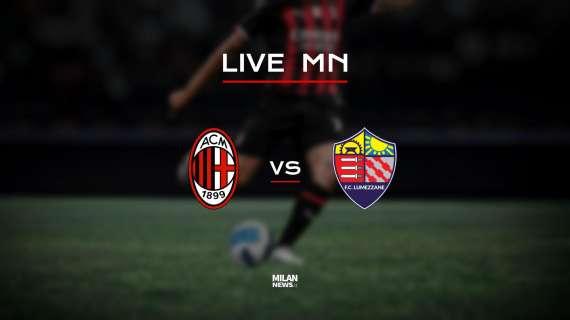 LIVE MN - Milan-Lumezzane (3-2): fine secondo tempo, vittoria dei rossoneri in rimonta