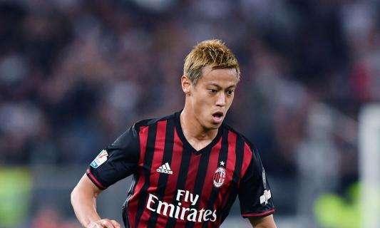 Milan, quotazioni in ribasso per Honda: si parla di Germania e Inghilterra 