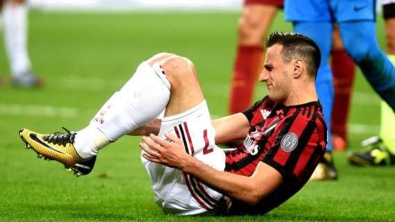 Bollettino medico - Cauto ottimismo per Kalinic per il derby. Musacchio è a disposizione. Antonelli, no lesioni al polpaccio