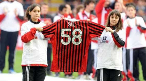 A San Siro il ricordo di Sic