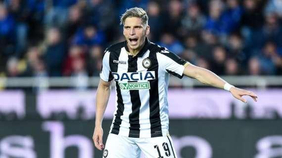 MIL-UDI (0-1): clamoroso gol di Larsen, uscita a vuoto di Gigio