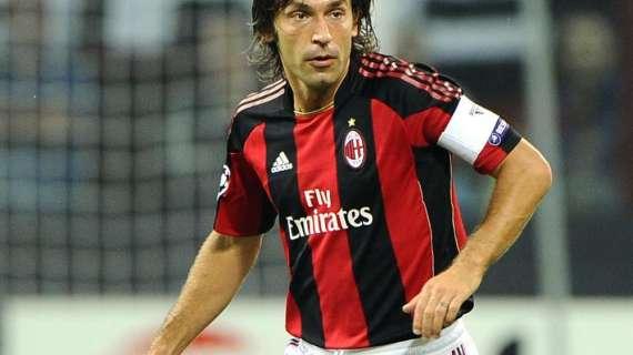 Torna Pirlo e il solido Milan di Allegri si scioglie