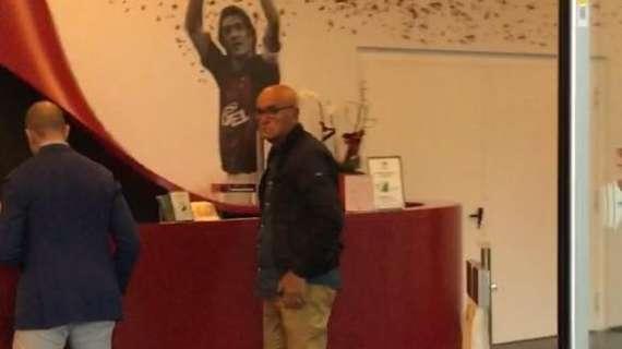 FOTO MN - Casa Milan, arrivato il ds del Benevento per Felicioli ed Ely