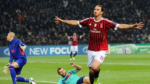 Ibrahimovic: "Vogliamo arrivare al livello del Barcellona. Io sto bene, abbiamo fatto una grande partita"