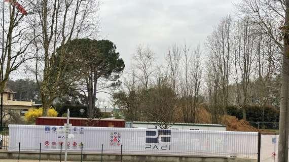 FOTO MN - Lavori in corso a Milanello: in costruzione una palazzina per la Primavera