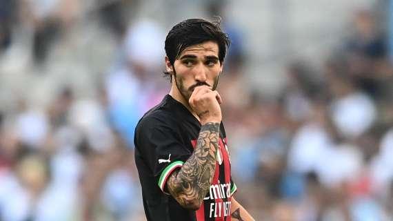Gazzetta - Infortunio Tonali, oggi gli esami: elongazione o stiramento? Ecco i tempi di recupero