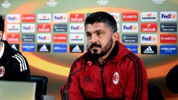 LIVE MN - Gattuso in conferenza: "Ogni tanto scrivete stronzate su Silva. Musacchio un esempio, Bonucci aveva un problema all'adduttore"