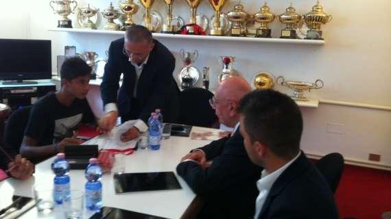 Milan, ha firmato il baby talento Mastour
