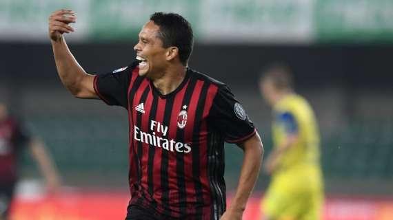 Bacca spiega: “Sabato ero a Siviglia, ma con il Milan nel cuore. A Empoli tre punti importanti. Infortunio? Sto già recuperando”